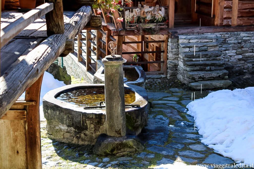 La fontana al centro di Pedemonte fontana pedemonte