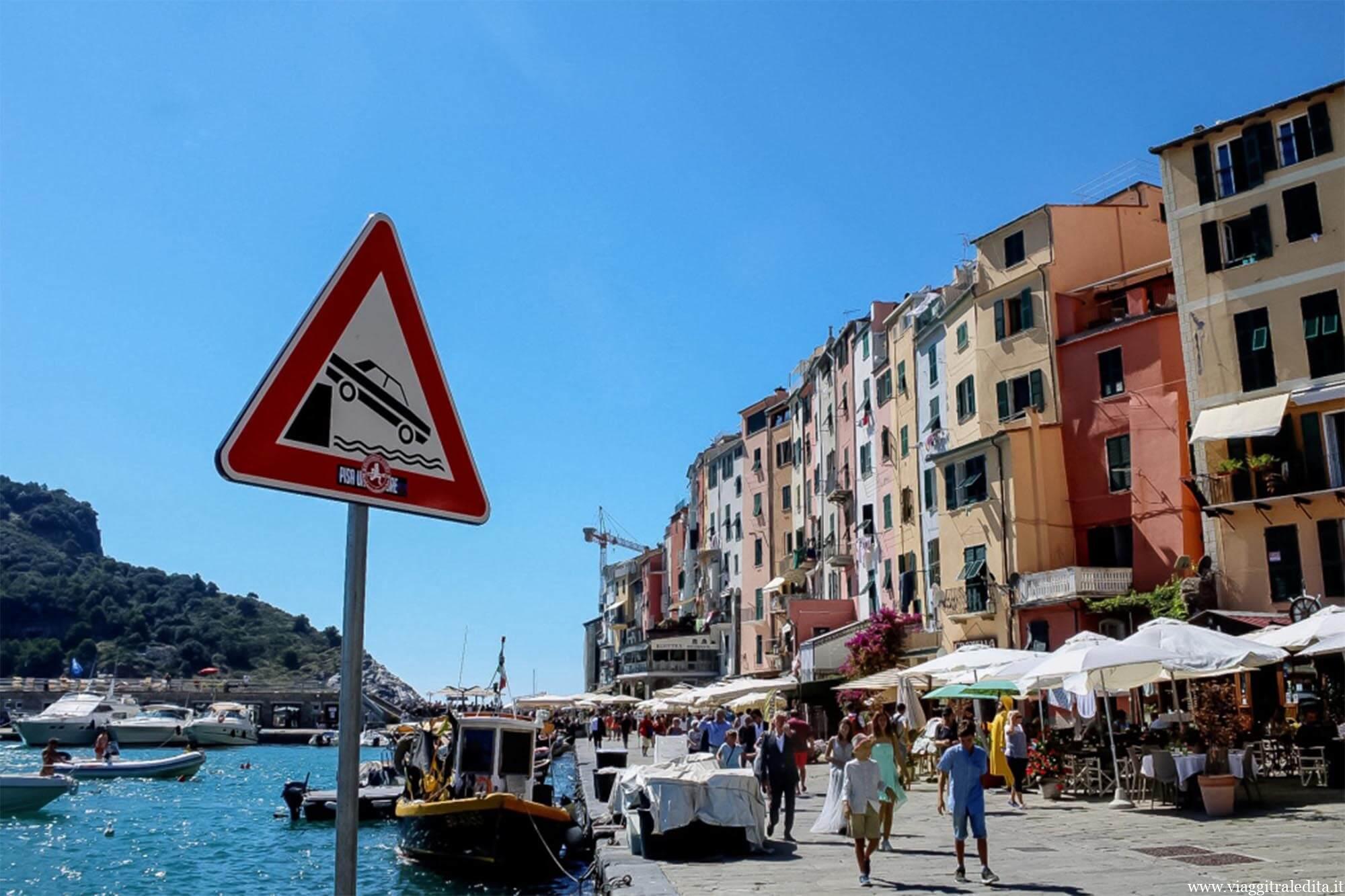 Scorcio della Palazzata a Mare palazzata portovenere