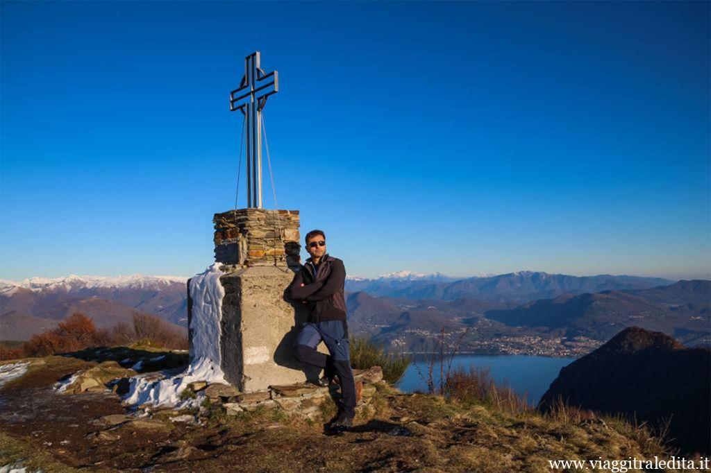 La vetta del Monte Spalavera e la croce monte spalavera