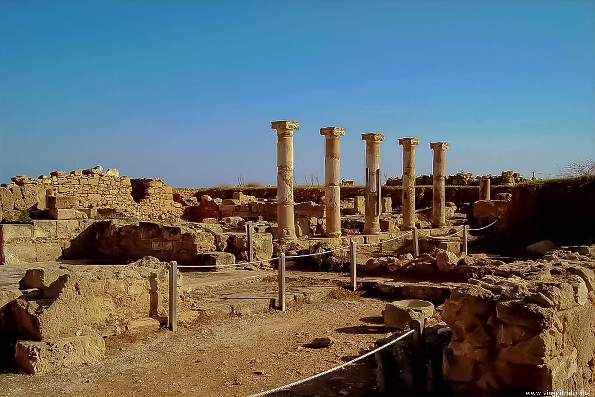 Colonnato del sito archeologico di Paphos