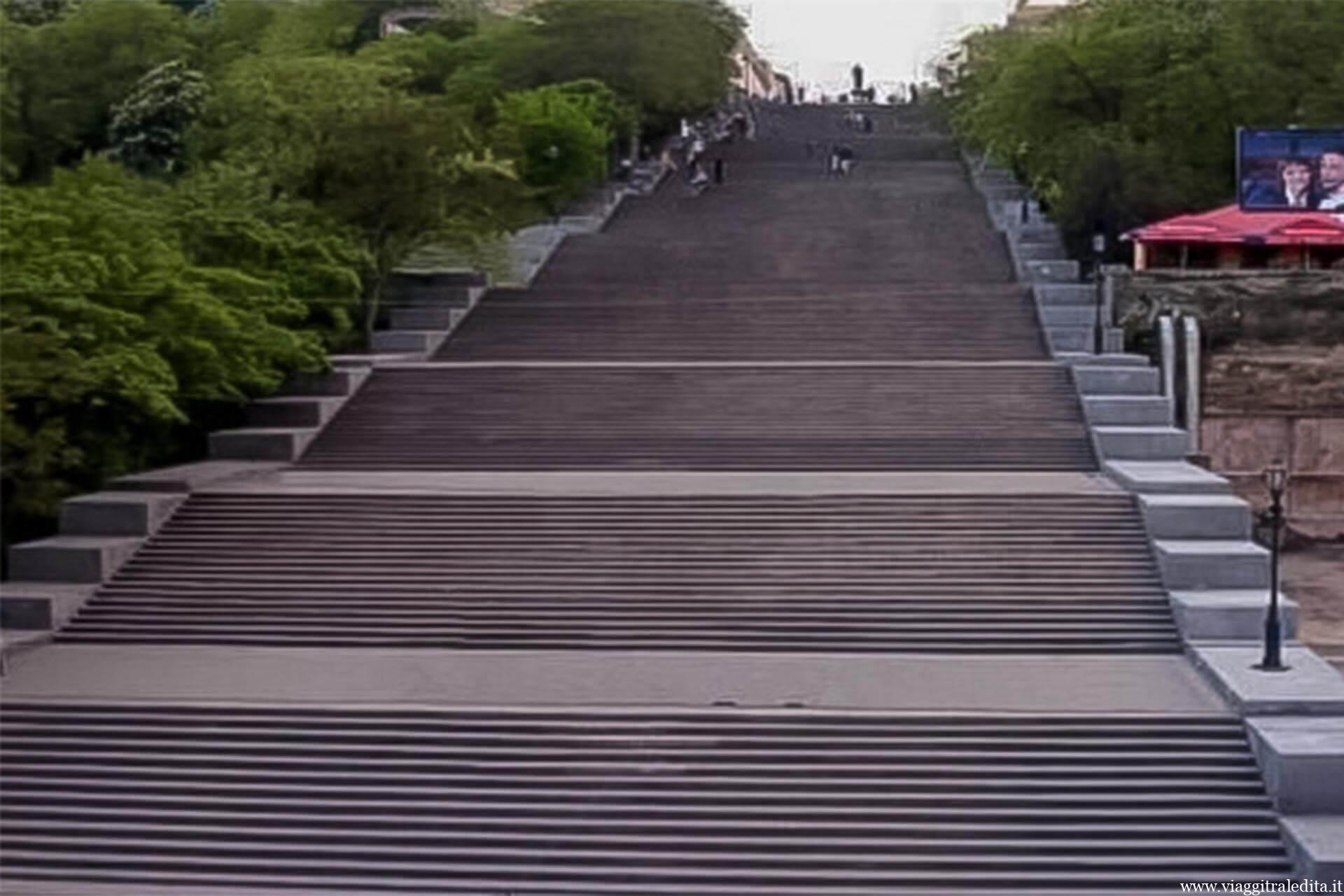La grande scalinata di Odessa