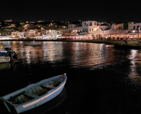 Autunno a Mykonos, la magia del silenzio